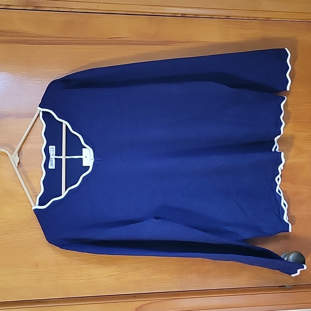 Women's Grace Karen Navy Blue Sweater size 2xl